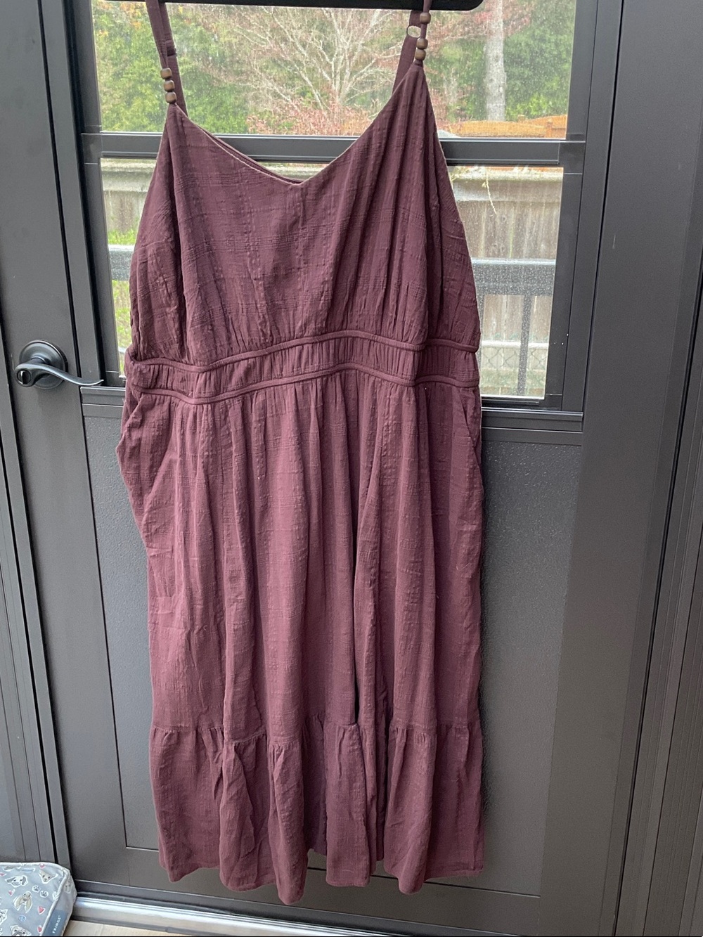 torrid Puce Spaghetti-Strap Midi Dress